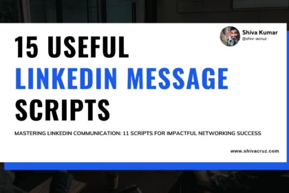 Useful Linkedin Message Scripts